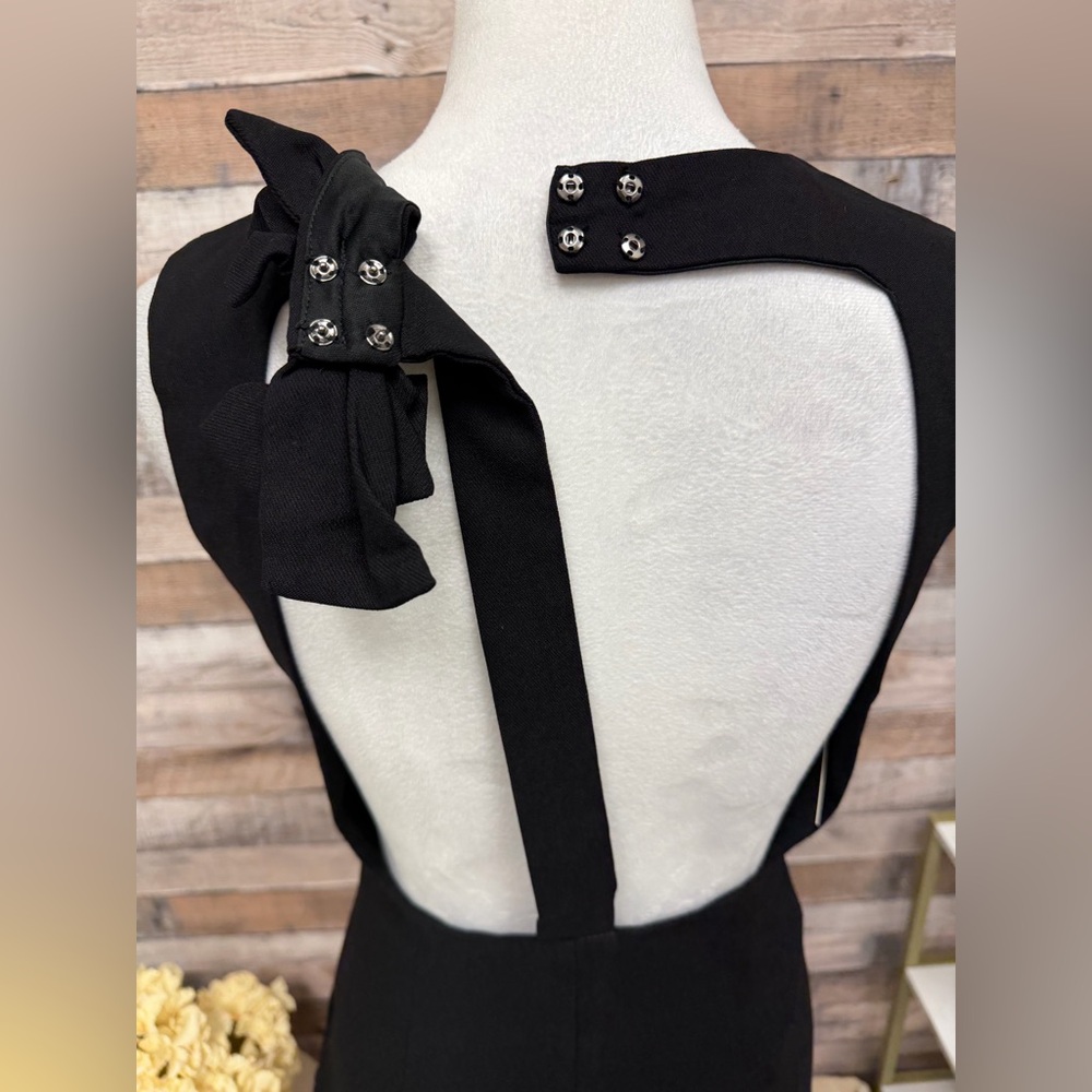 Hyacinth House Black Halter Maxi Dress - Picture 5 of 6